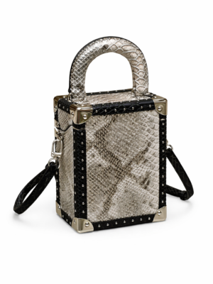 The Valenza Python Mini Trunk Bag