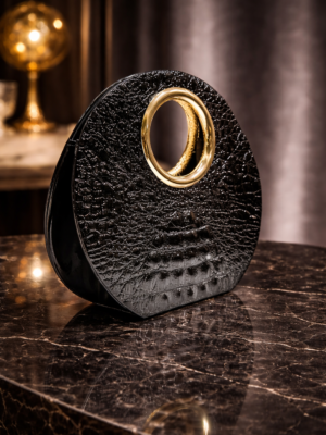 The Armonde Gold Ring Bag