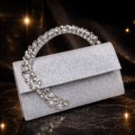 La pochette da sera Valeria Crystal Handle