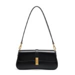 Élan Structured Shoulder Bag Retro Leather Crossbody Handbag