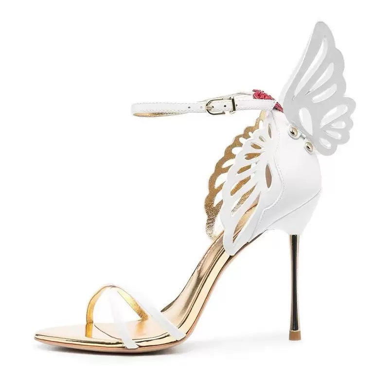 img_5966-2 The Ivory Winged Muse Heels - White and Gold Butterfly Wing Stilettos