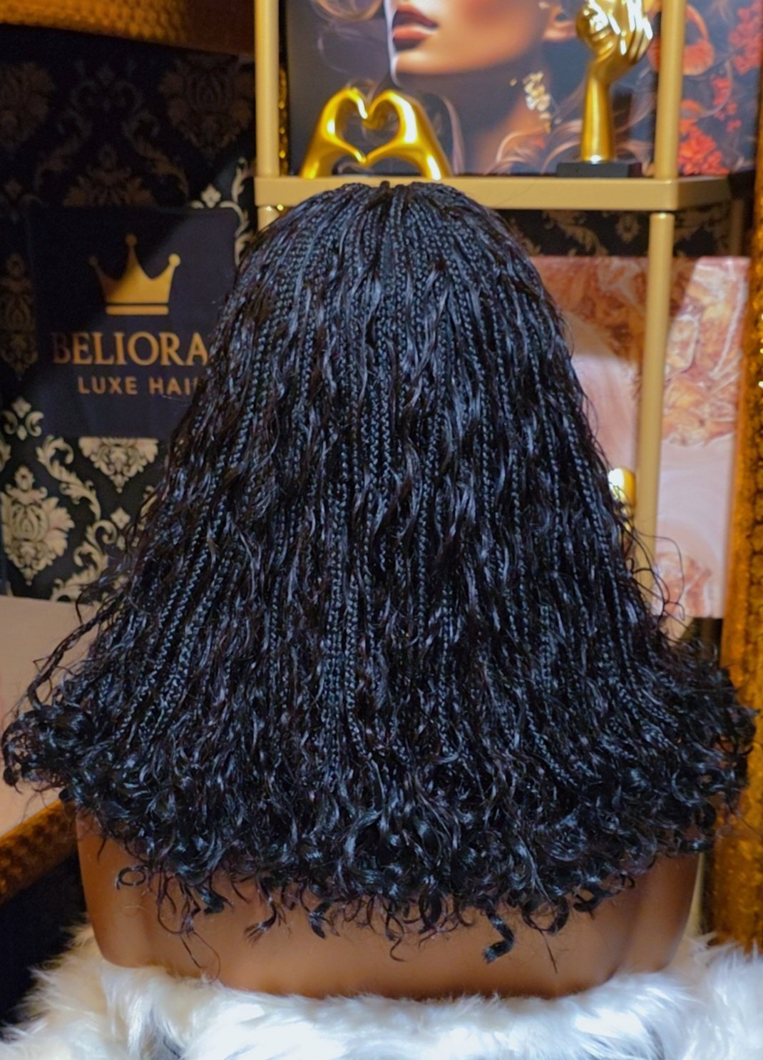 The Amara Noire Boho Bob Wig - Image 3