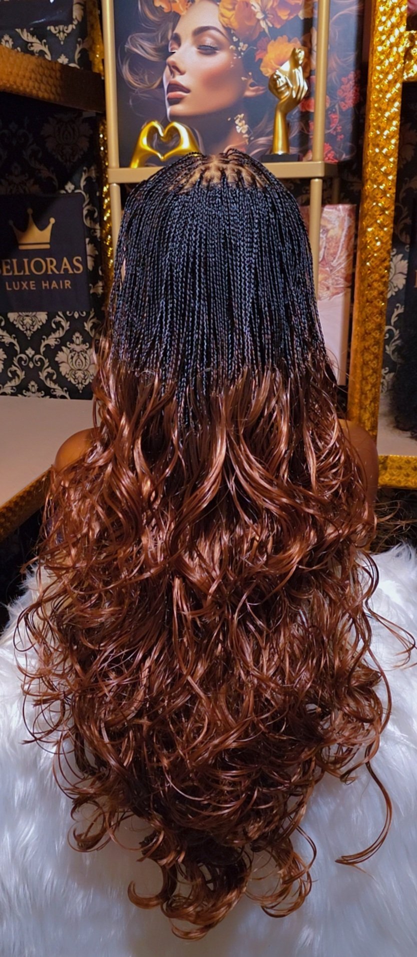 The Isabella Ombre Spanish Curls Wig - Image 5
