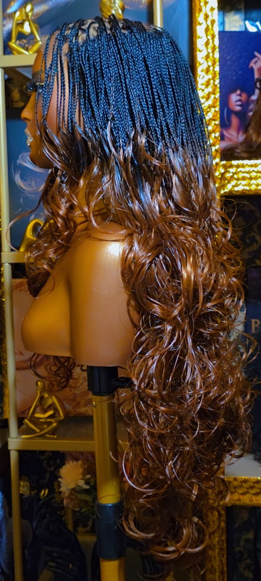 The Isabella Ombre Spanish Curls Wig - Image 6