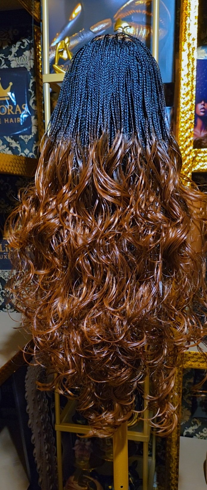 The Isabella Ombre Spanish Curls Wig - Image 4