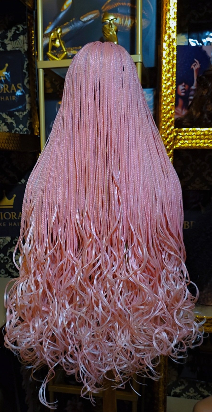 The Odette French Curls Braided Wig - Image 4