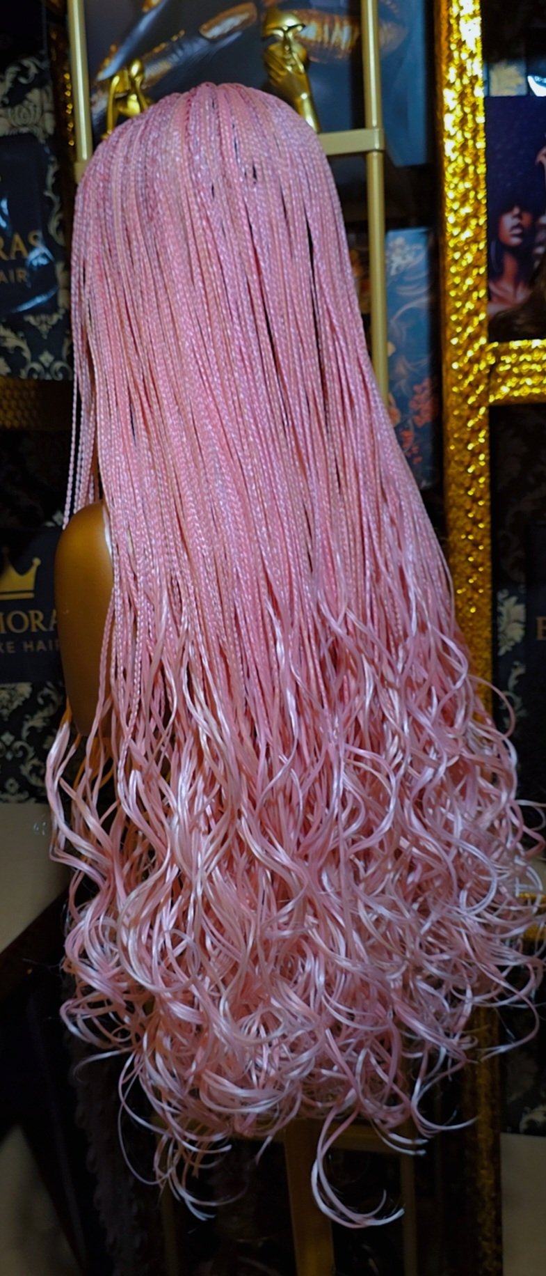 The Odette French Curls Braided Wig - Image 3