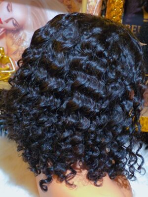 Parrucca vietnamita con capelli umani ondulati profondi