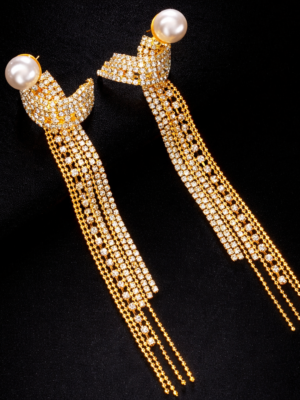 The Caelisse Radiant Tassel Earrings