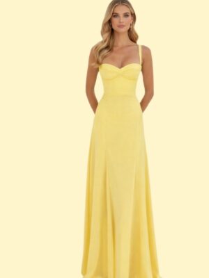 The Primrose Sculpted Maxi Dress