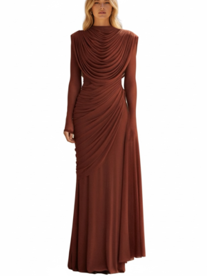 The Amberley Draped Maxi Dress